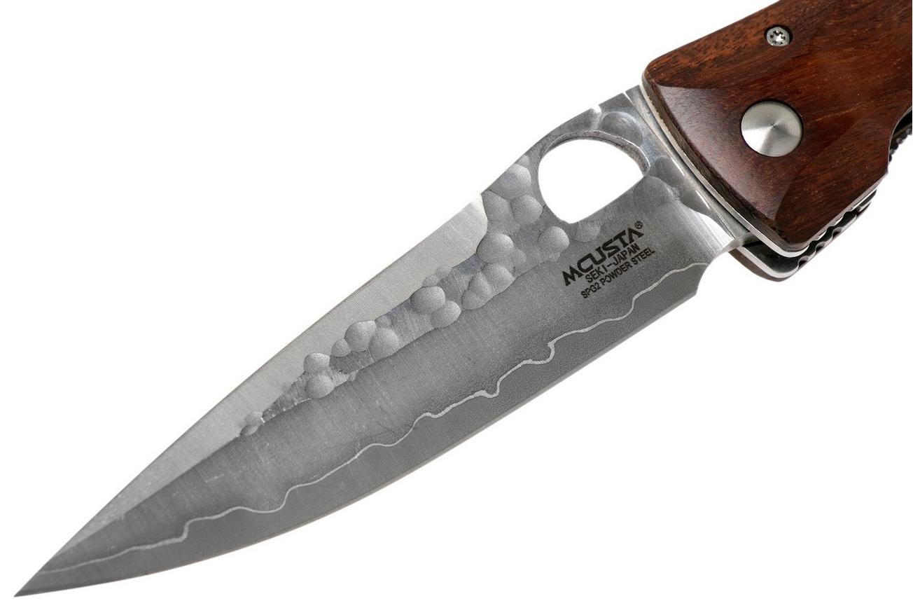 Mcusta MC-0125G Tactility Elite, desert ironwood, herenmes