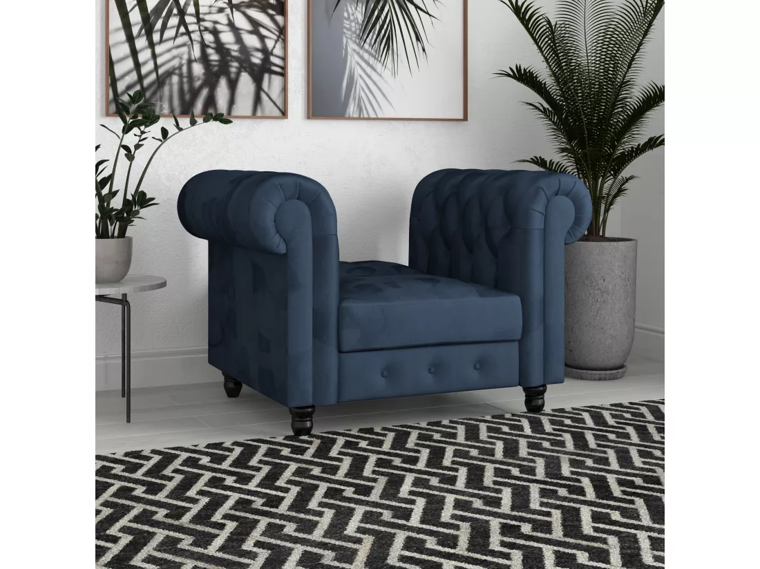 Chaise Longue Felix Bleu