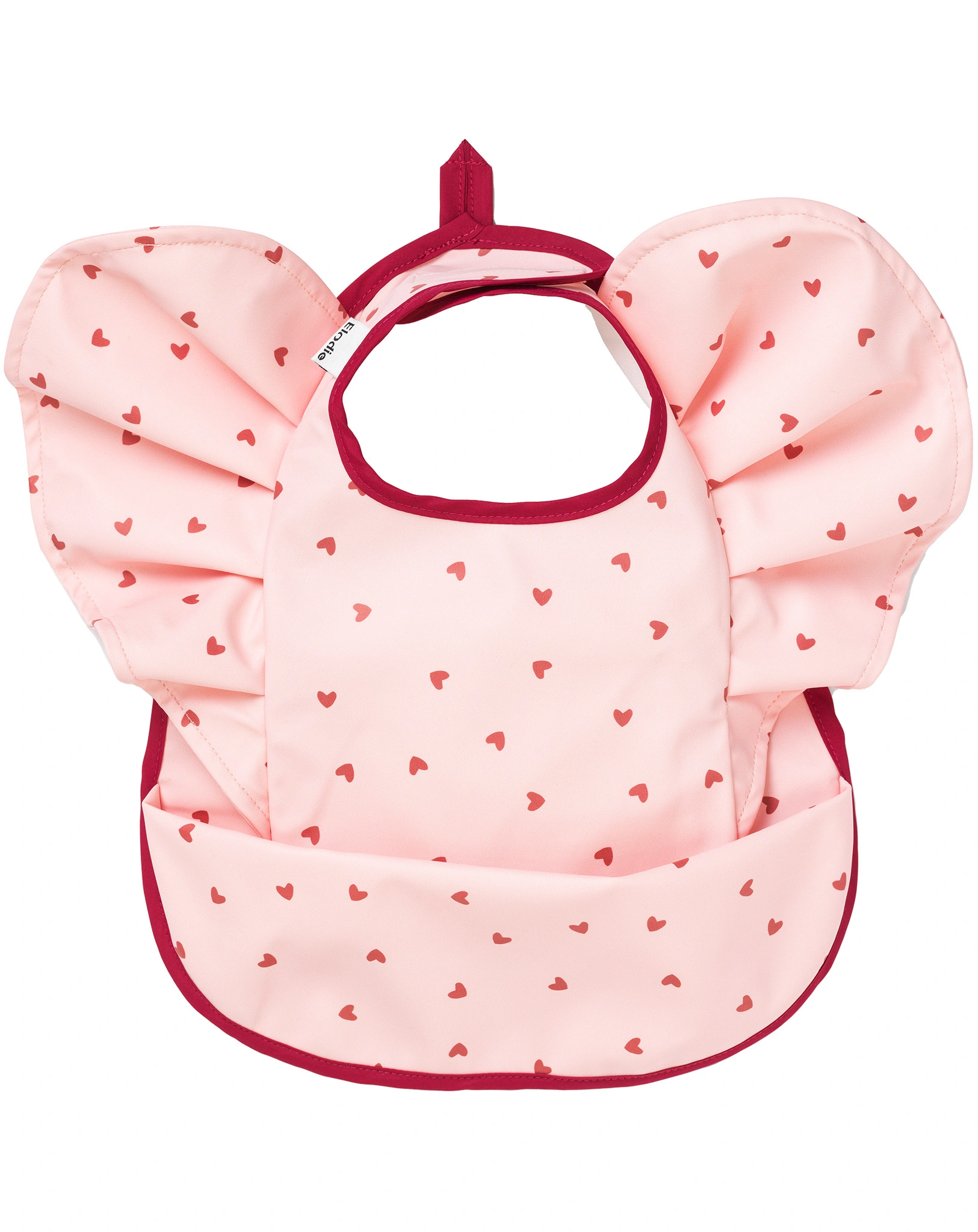Lätzchen SWEETHEARTS (22x27) in rosa