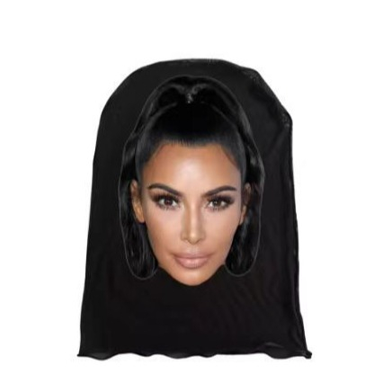 Mesh Promi Sturmhaube Fasnachts Gesichtsmaske Kostüm Zubehör Motto Party Accessoire Halloween Foto Requisite - Kim