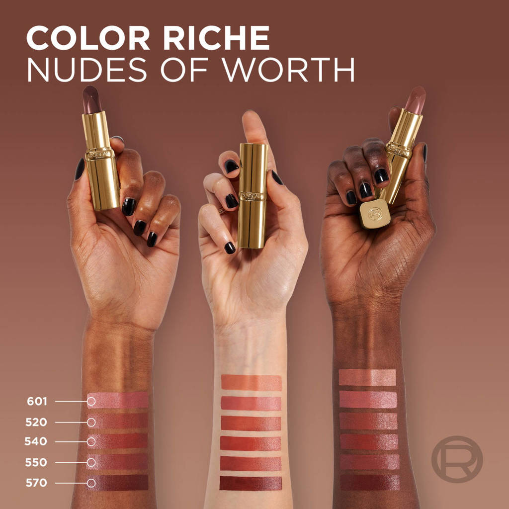 Color Riche Satin Free The Nudes lippenstift -570 WORTH IT INTENSE