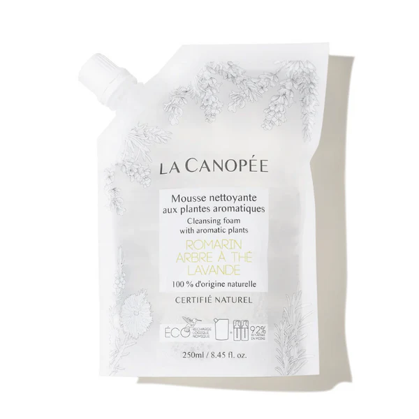 La canopée Mousse Nettoyante aux Plantes Aromatiques - Mousse Nettoyante aux Plantes Aromatiques 115 mL