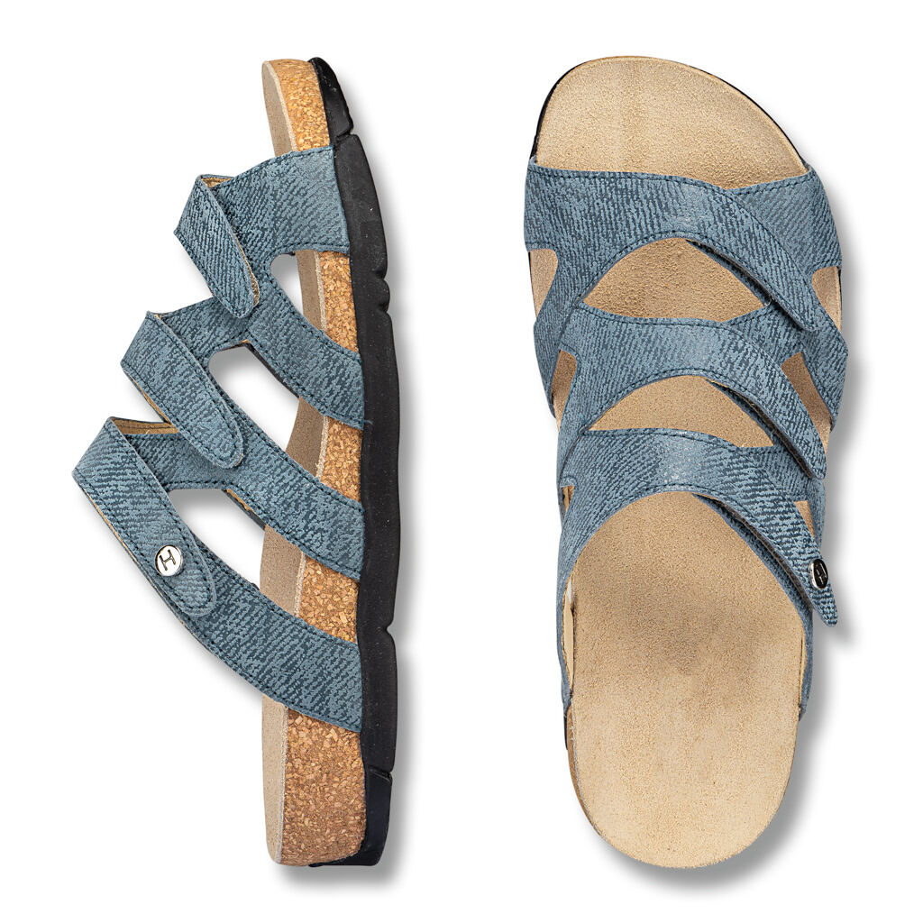 DAMEN - Pantolette LIXA blau