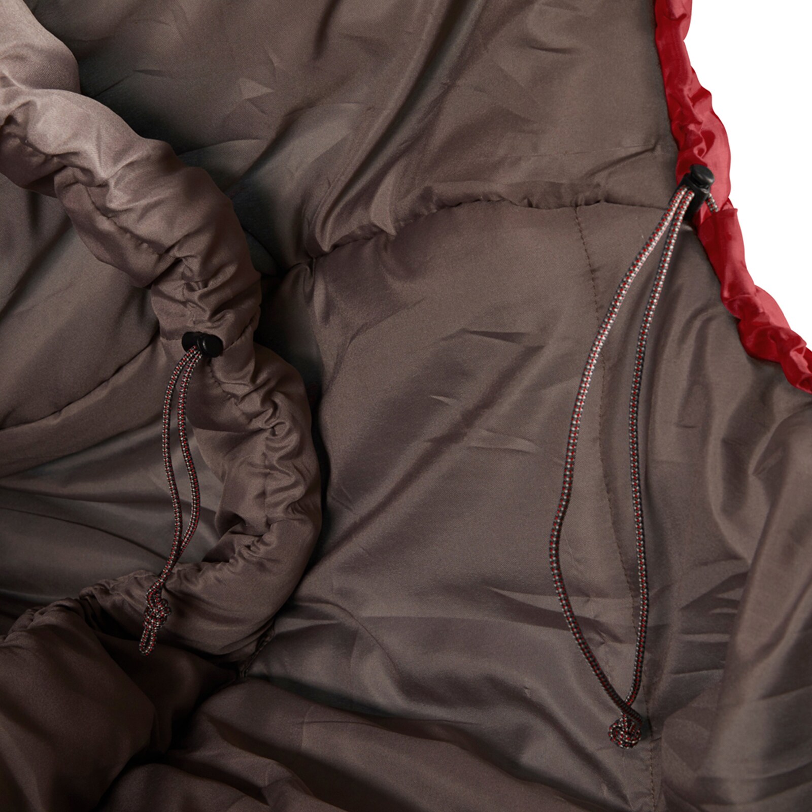 Winter Mumien Schlafsack 3 Jahreszeiten Lang Grand Canyon Fairbanks 205 XL -21°C Farbe: Red Dahlia