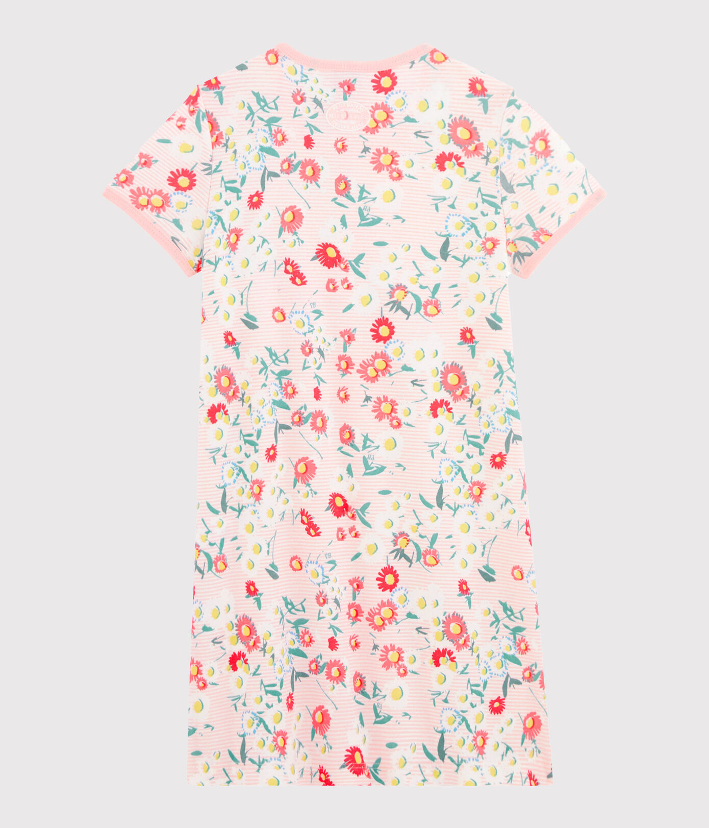 Chemise de nuit petite fille en côte