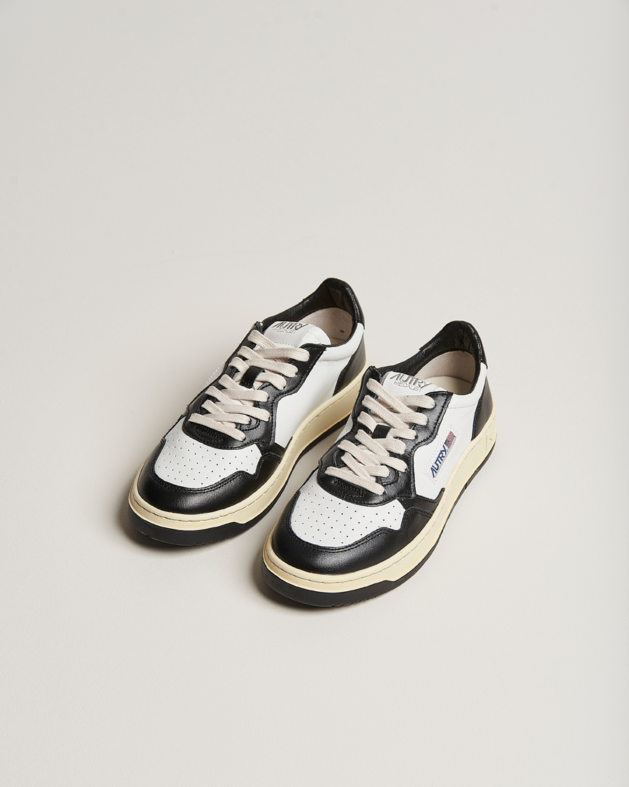 Autry Medalist Low Sneaker White/Black