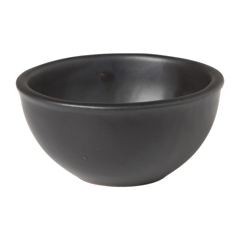 Soja schaaltje - zwart - ⌀8x4 cm