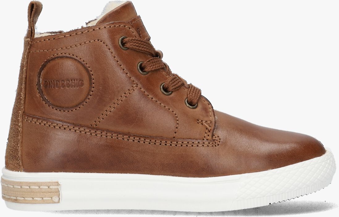 PINOCCHIO cognac pinocchio hoge sneaker p2851