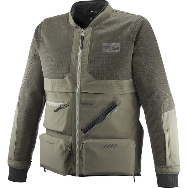 Ixon - Blouson Etna Noir / Kaki