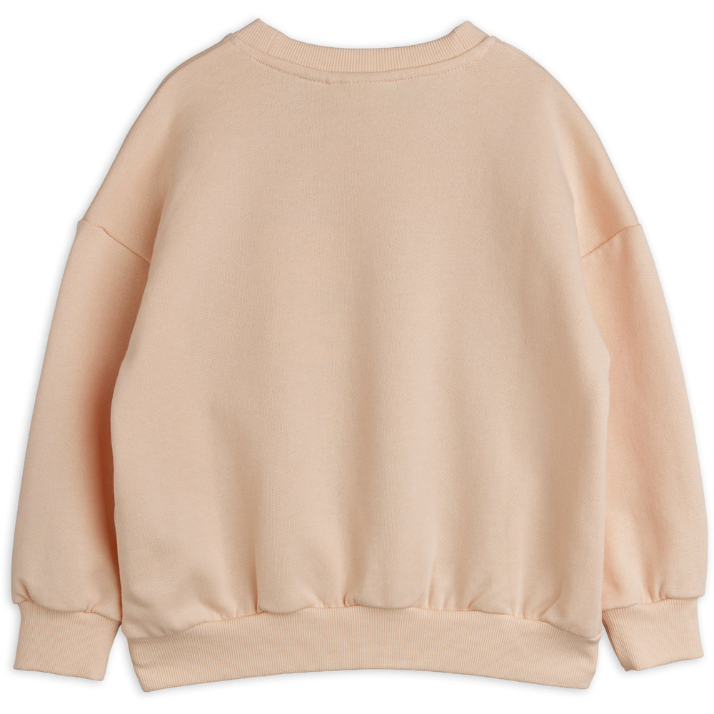 Køb Mini Rodini Pink Heart In Shoes Chenille Sweatshirt