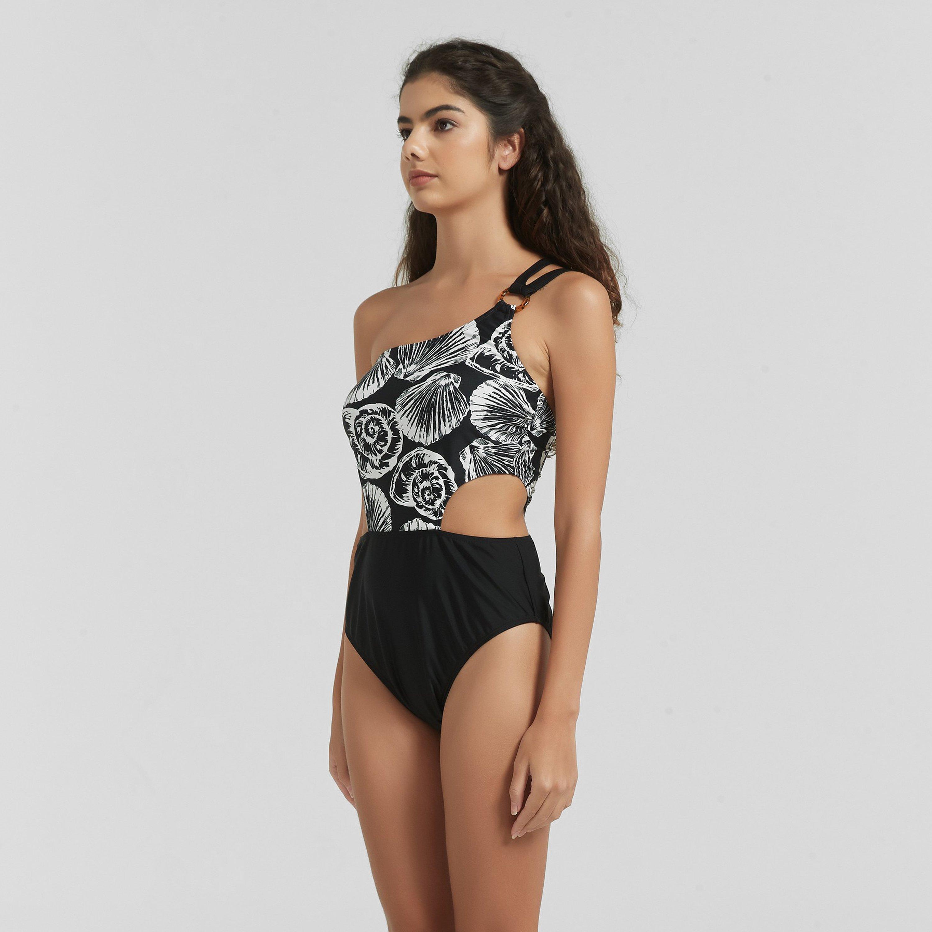 Be You BY One Shoulder Swimsuit
