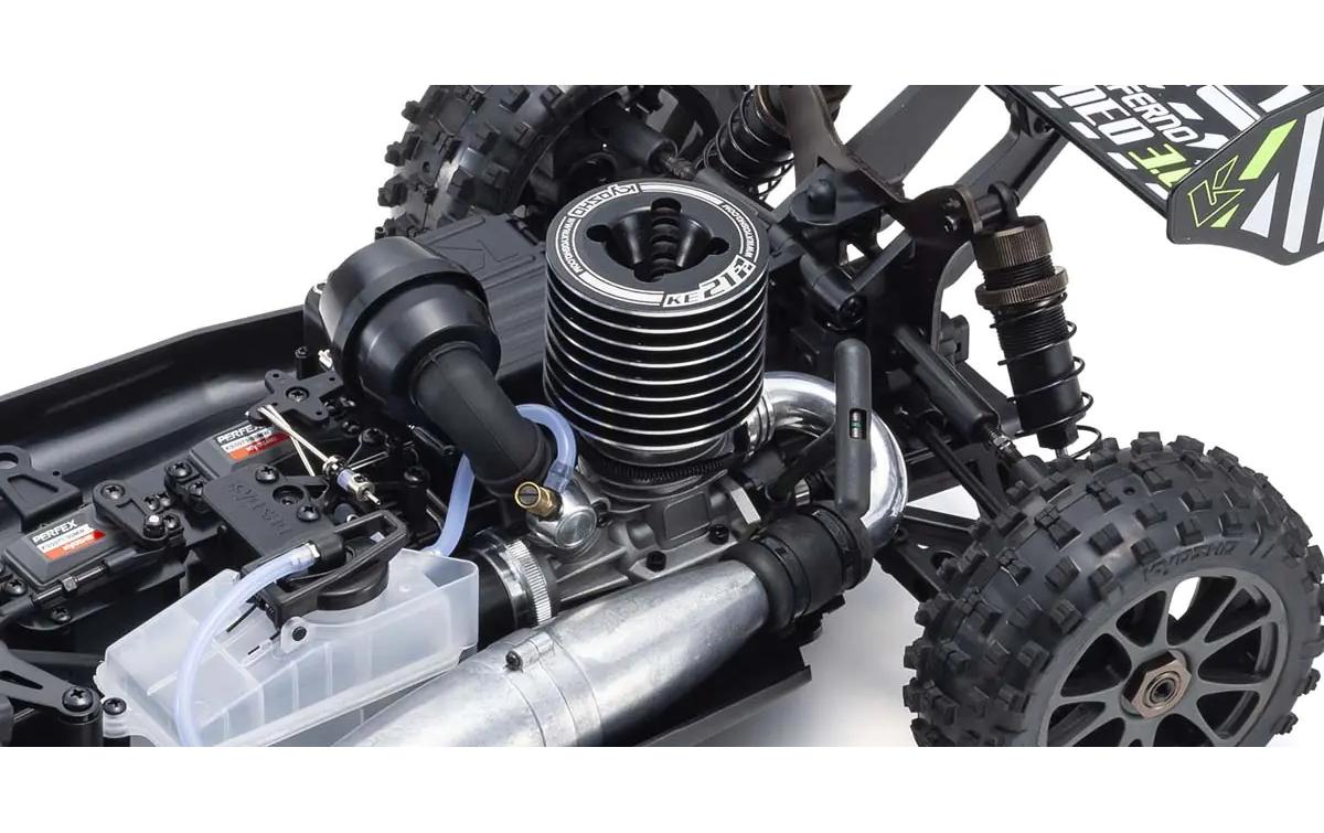 Buggy Inferno NEO 3.0 Nitro Grün, ARTR, 1:8<br>Leistungsstarker Buggy mit .21 Nitro Motor im Massstab 1:8