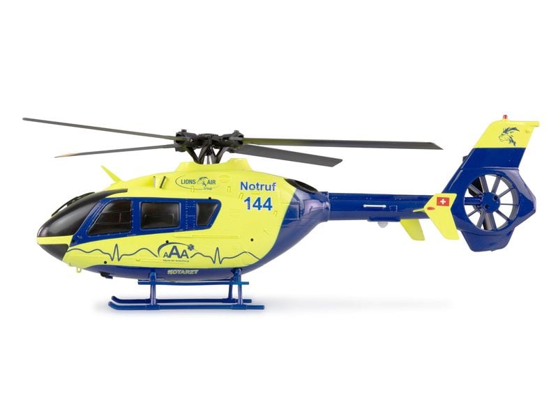 Amewi Helikopter AFX-135 PRO Alpine Air Ambulance Brushless Pitch-gesteuerter Scale Heli mit 6G Gyro im AAA Design
