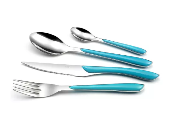 Eclat - Coffret 24 pièces Bleu Turquoise