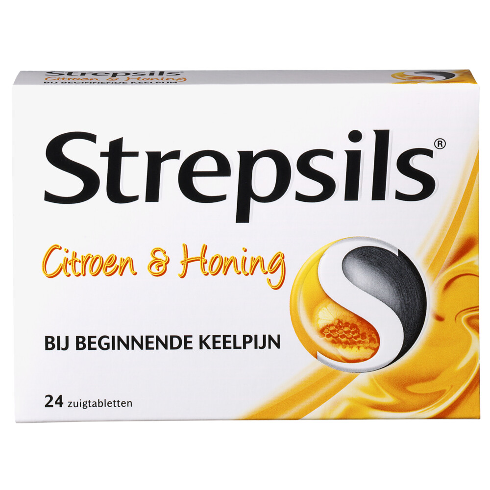 Strepsils Zuigtabletten Citroen & Honing24 tabletten