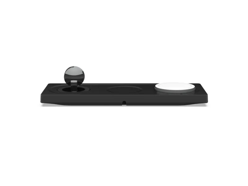 Belkin BoostCharge Pro 3-in-1 - Trådløs opladningspude - Fast Charge - sort