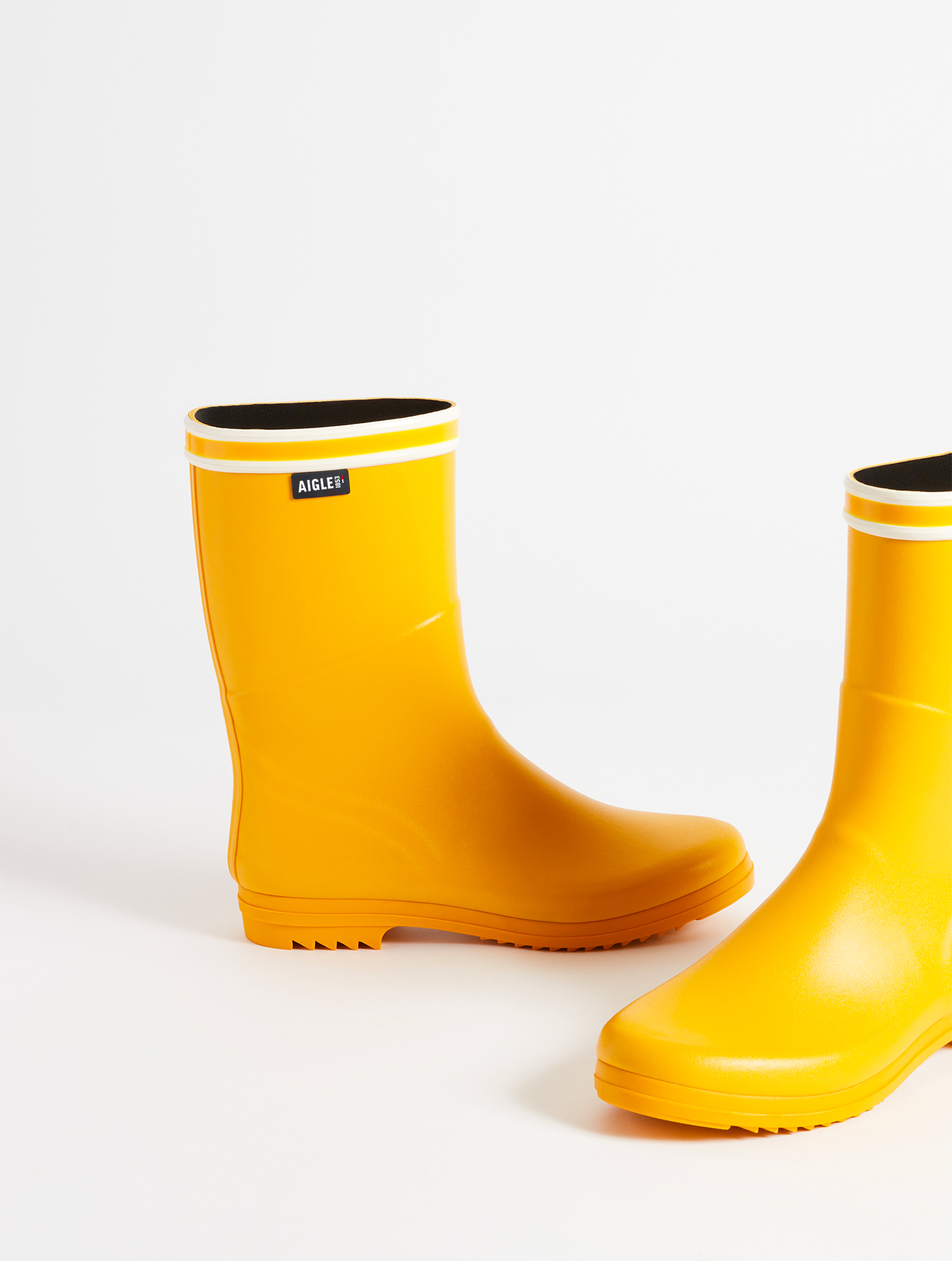La botte signature double bande, fabriquée en France LEMONY