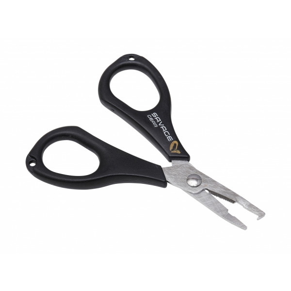 Ciseaux à tresse et anneaux brisés Savage Gear Braid And Splitring Scissors