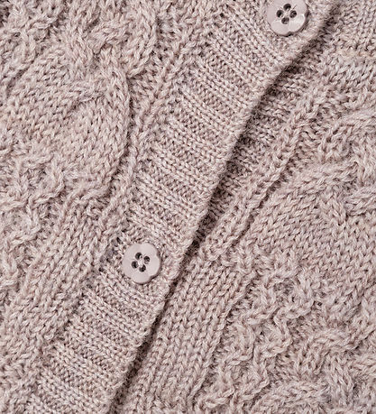Name It Cardigan - Wolle - Strick - NmfWrilla - Purple Dove