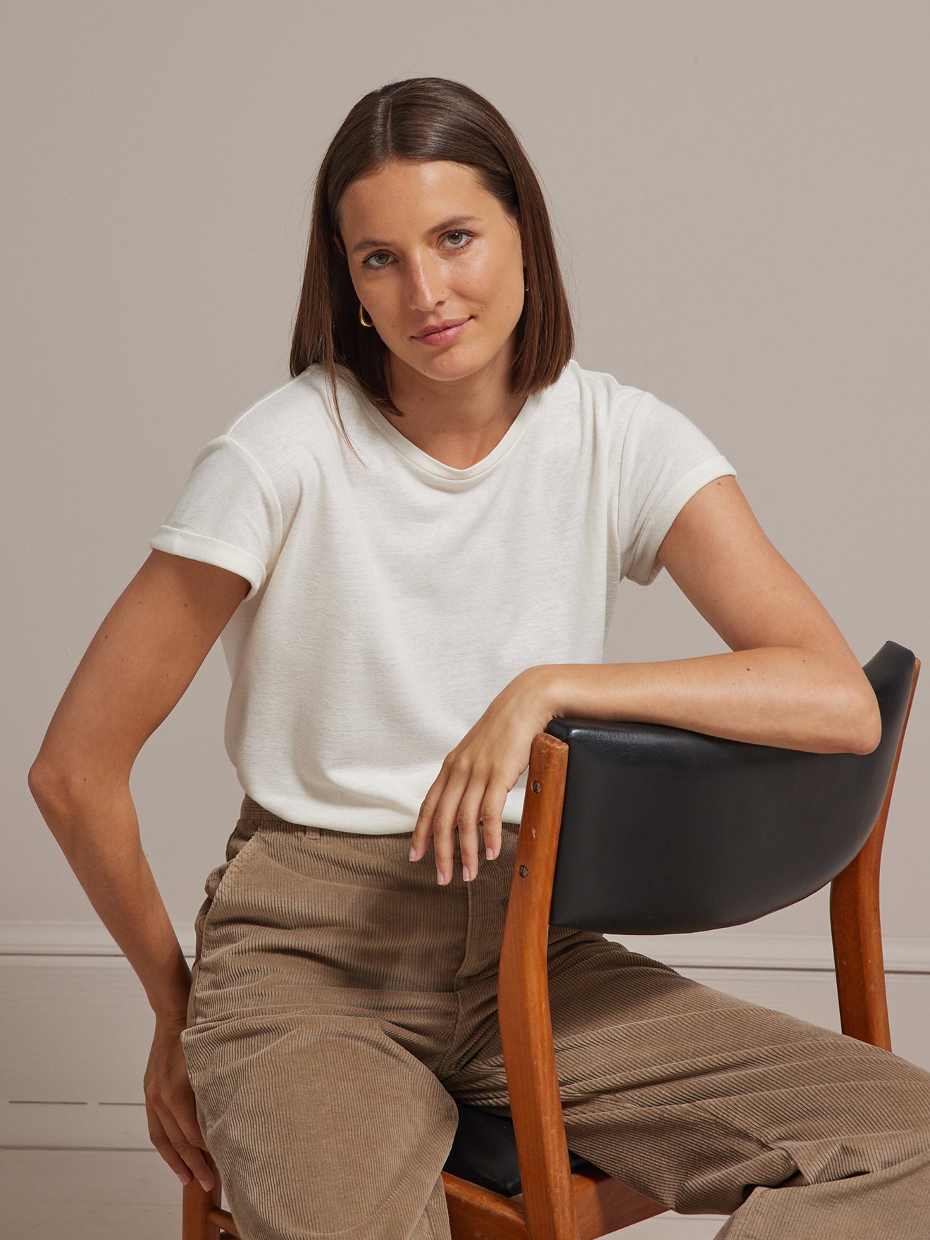 T-shirt femme - modal et coton biologique