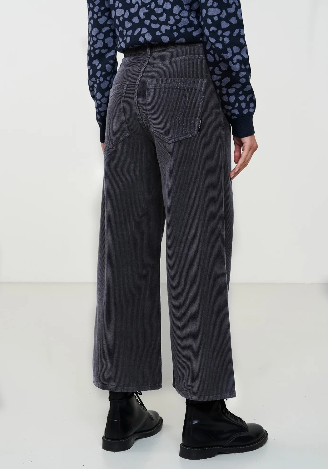 Recolution Cord-Hose Erica Corduroy Denim Blue