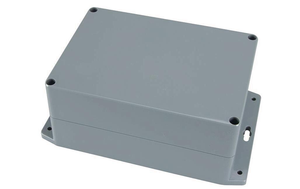 Gehäuse G317, 222 x 146 x 55 mm DunkelgrauAbgedichtetes ABS-Gehäuse