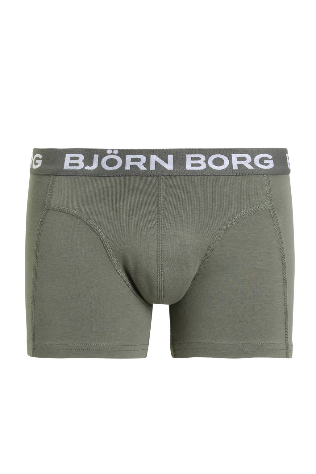 boxershort Core - set van 5 groen/grijs/zwart
