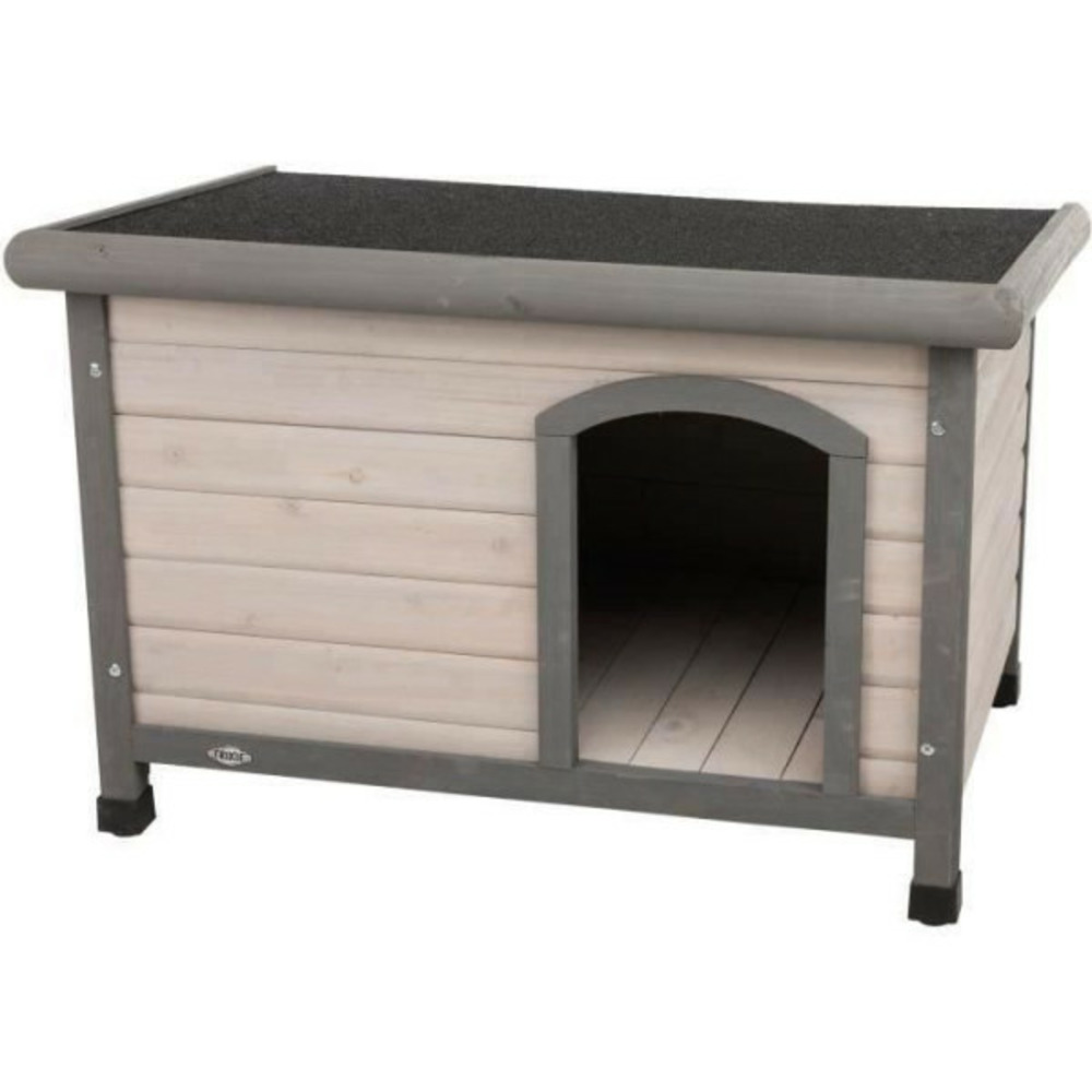 Natura - niche pour chiens - classic a toit plat