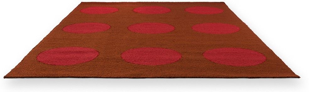 Vloerkleed Festival Dots Red 495800 Habitat  | Brink & Campman