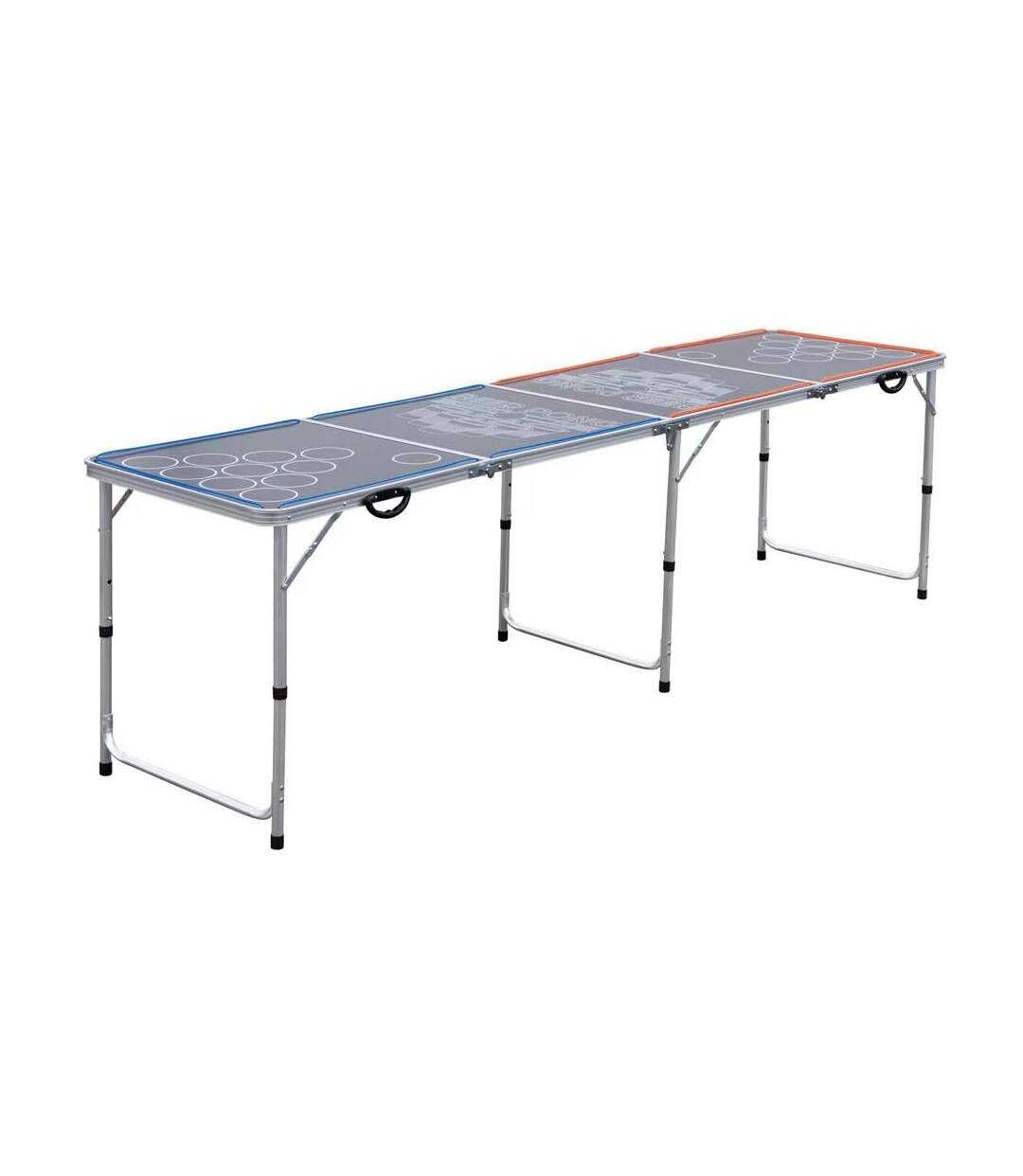Table Beer-Pong pliable avec led intégrées 240 cm