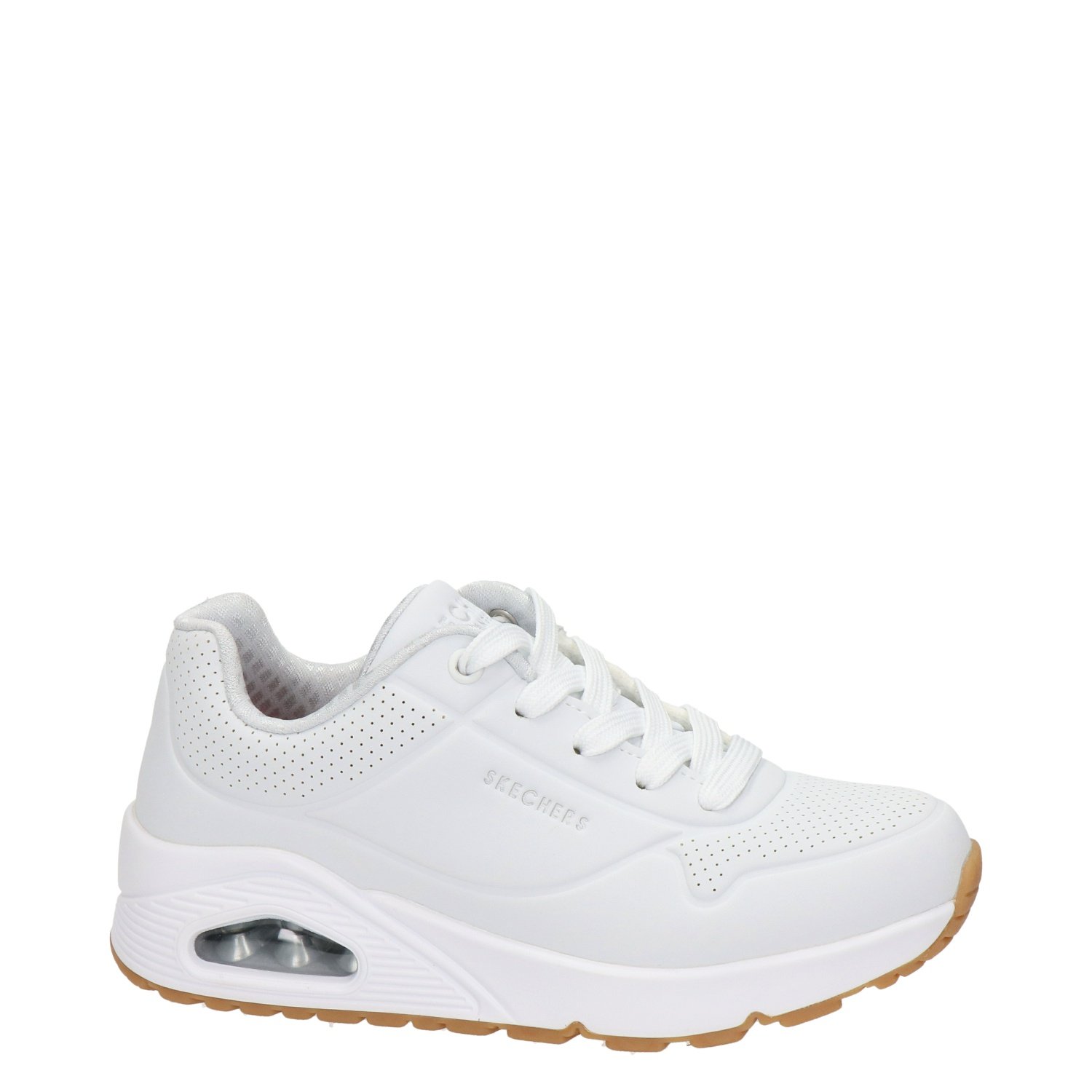 Street Uno kids sneaker Skechers Wit