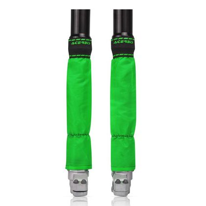 Protections de fourche Acerbis Z-MUD Universel - Vert / Noir