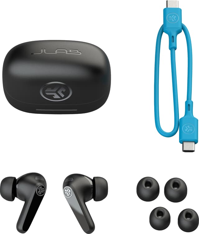 JLab JBuds Pods ANC trådløse earbuds (sort)