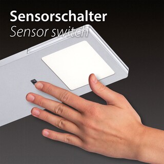 Paul Neuhaus LED Balkenpendel PURE-LITE 100 cm stahlfarbig