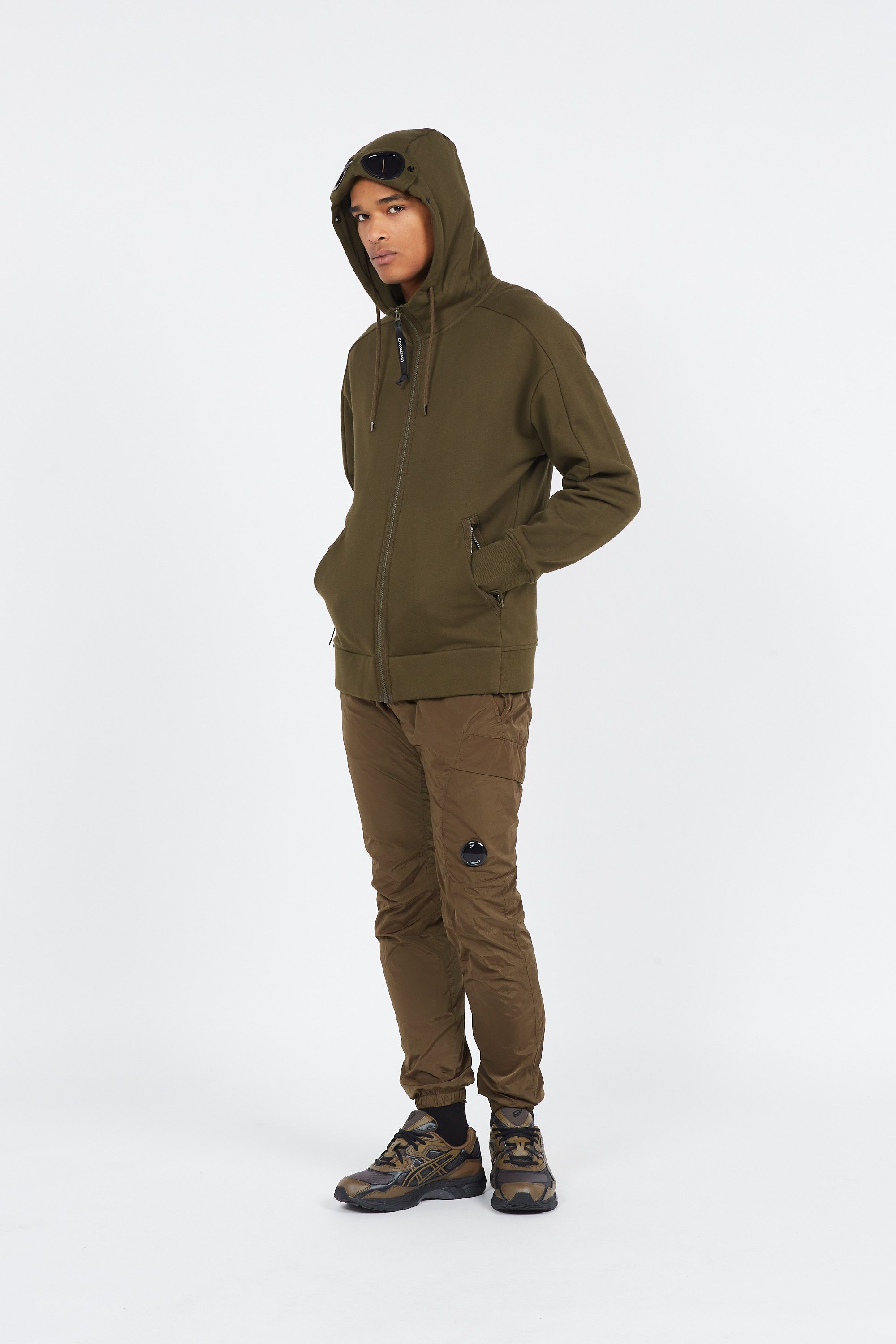 C.P. COMPANY Jogging CHROME-R REGULAR PANTS Vert