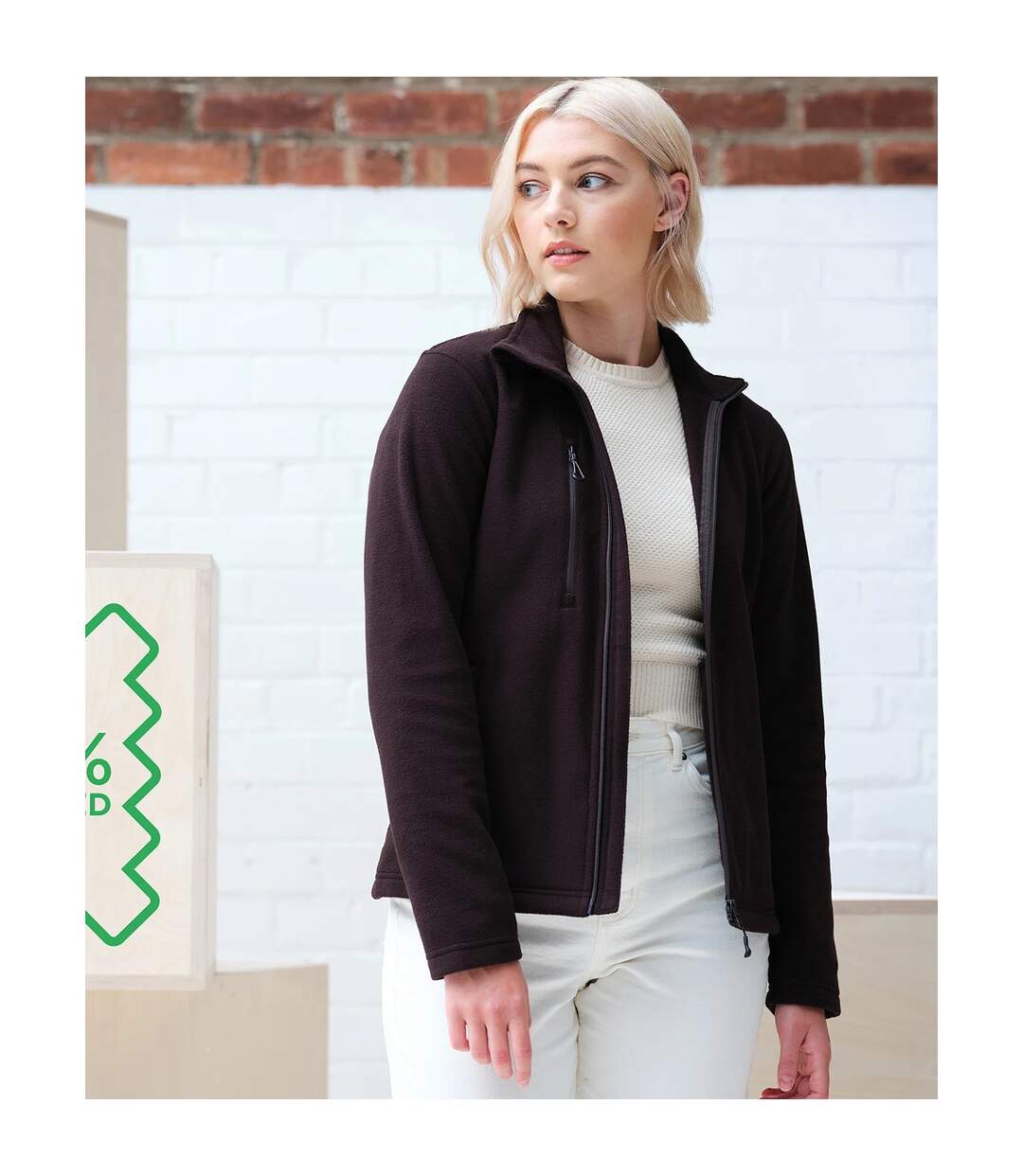 Regatta - Veste polaire HONESTLY MADE - Femme (Noir) - UTBC4899