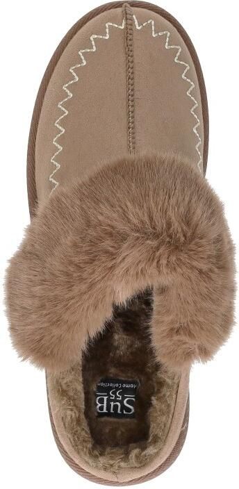 Sub55 Home Collection Pantoffels Open Pantoffels Open Taupe