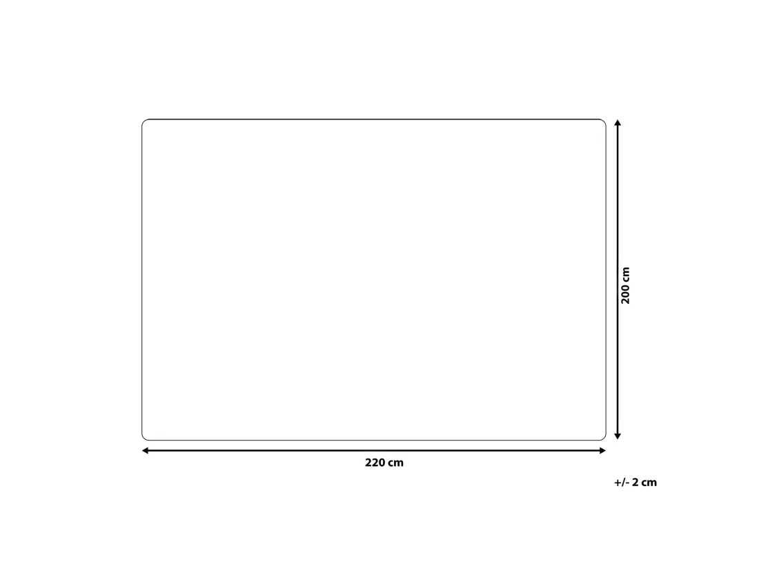 Couvre-lits KANDILLI 200 x 220 cm Gris