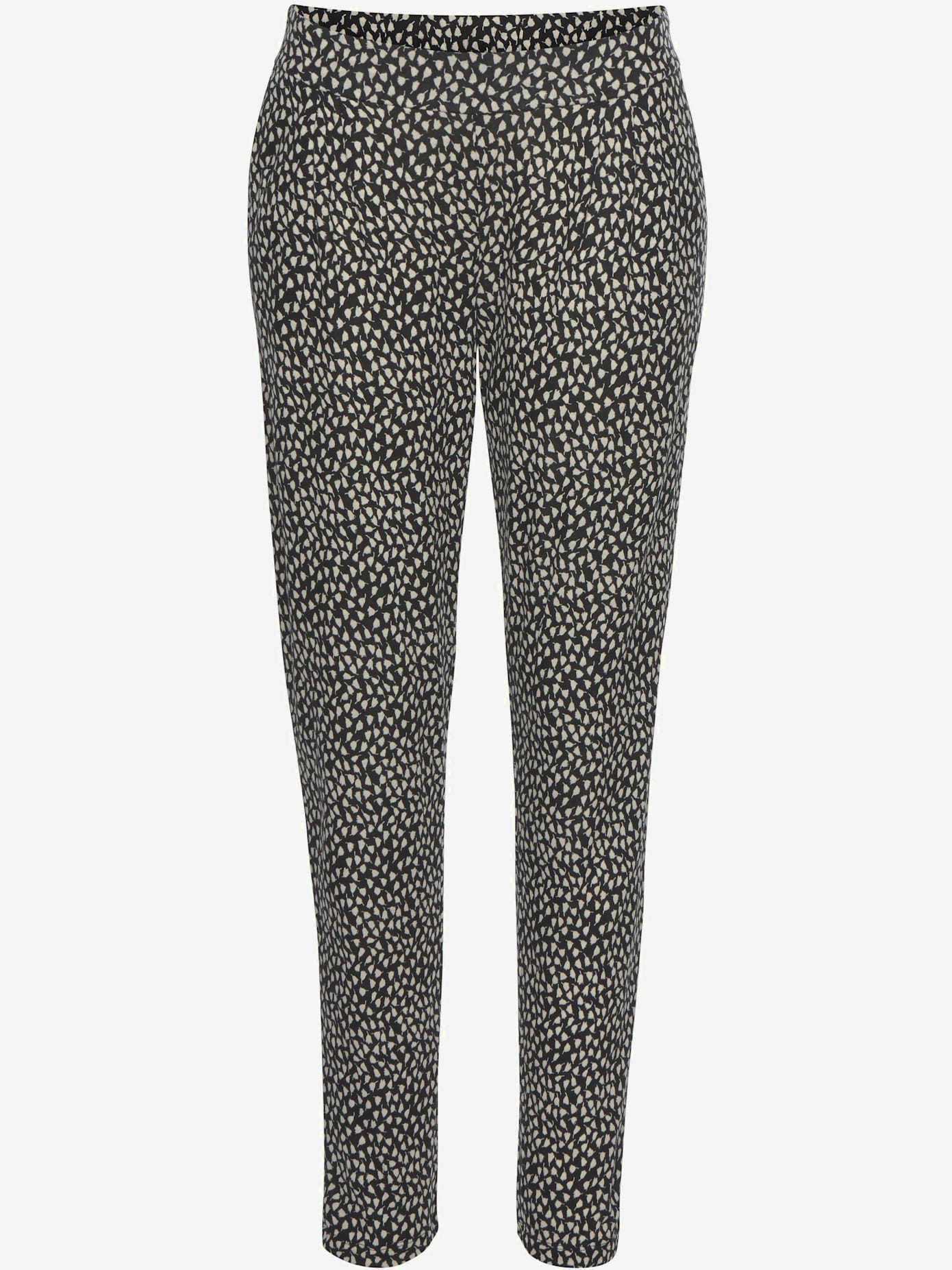 Pantalon de plage pantalon en tissu léger avec imprimé sur toute la surface