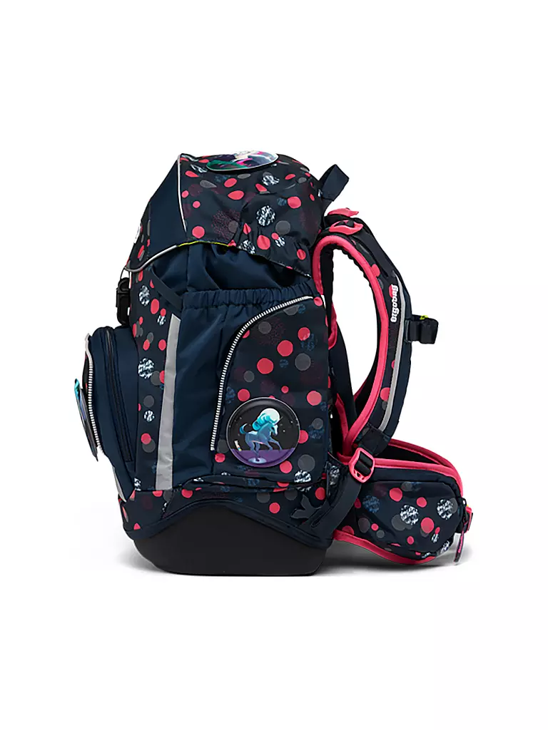 ERGOBAG Schultaschen Set 6tlg PACK Reflex Glow - PhantBärsi dunkelblau