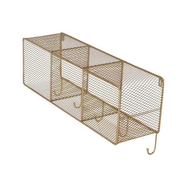 Opjet Wandplank Kapstok - Goud