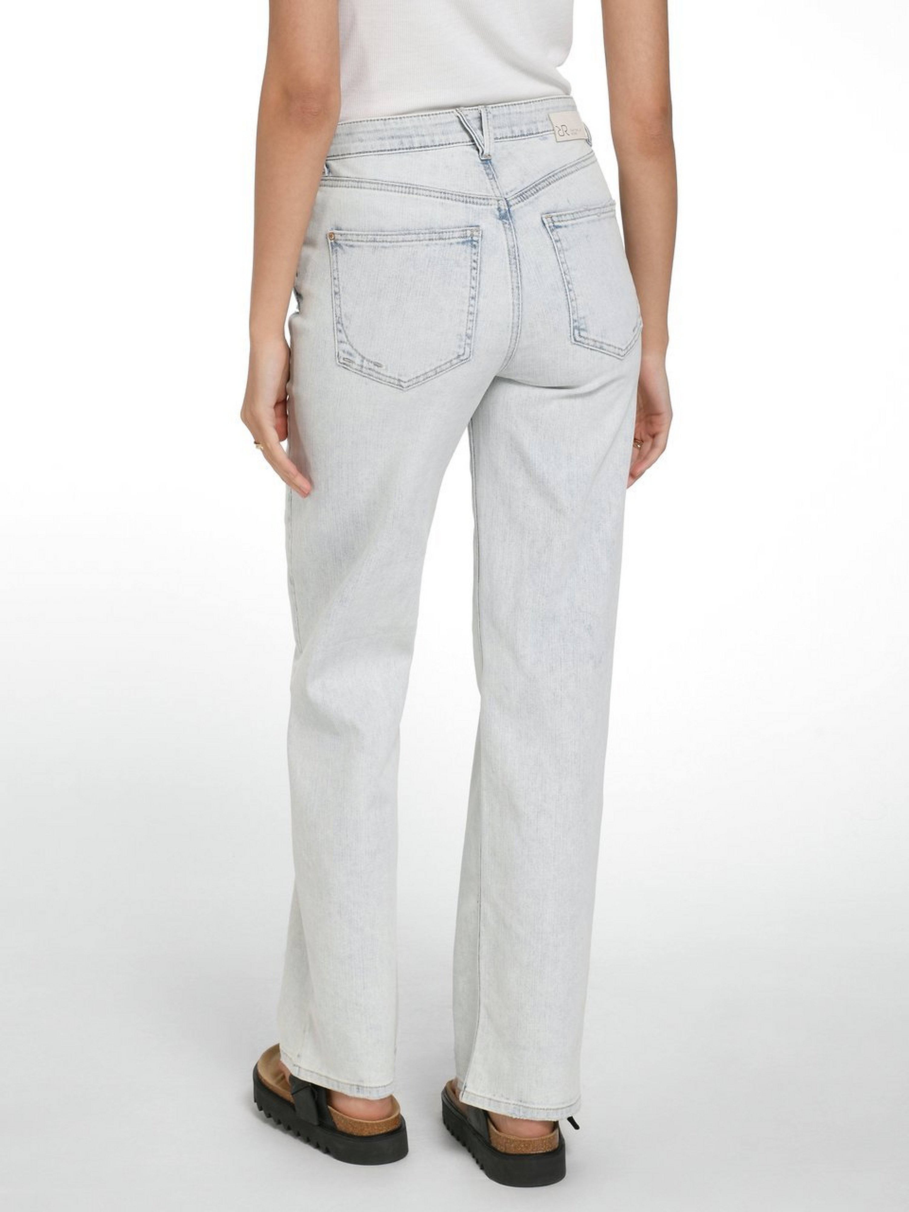 Wide Leg-Jeans Modell Kira Long Stitch