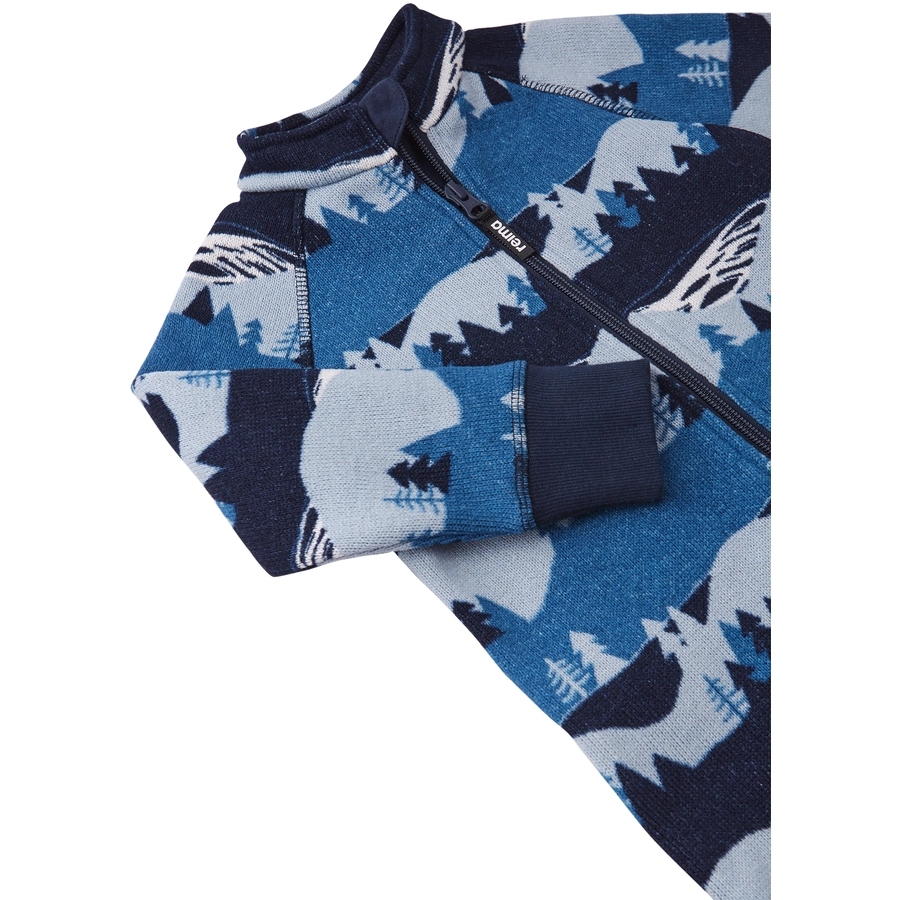 Reima Fleeceoverall Myytti blau
