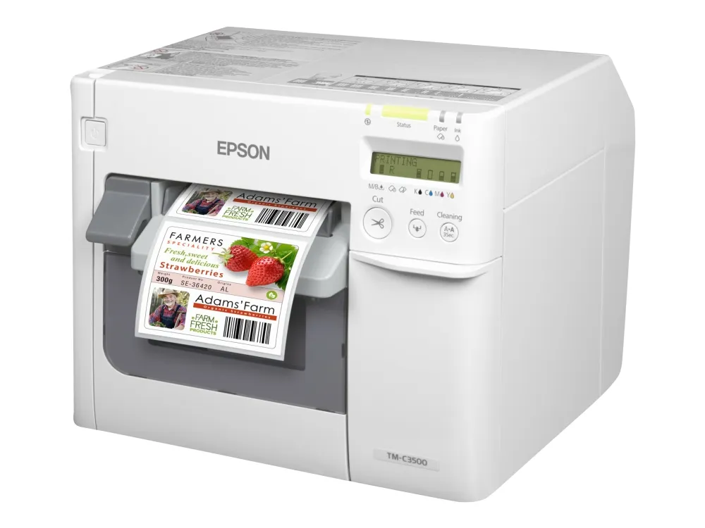 Epson TM C3500 - Etiketprinter - stikledning medfølger ikke fra Epson
