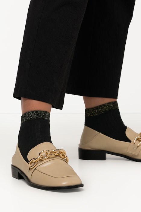 3er Pack, Kurzschaft-Socken, Glitzerbund