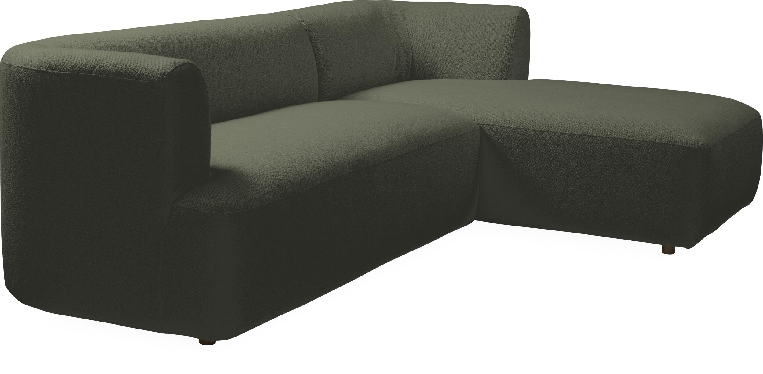 Solvei højrevendt sofa med chaiselong