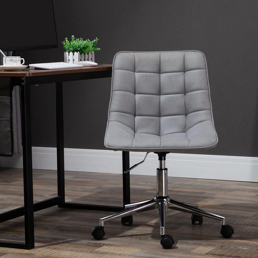 HOMCOM Bürostuhl ergonomisch grau