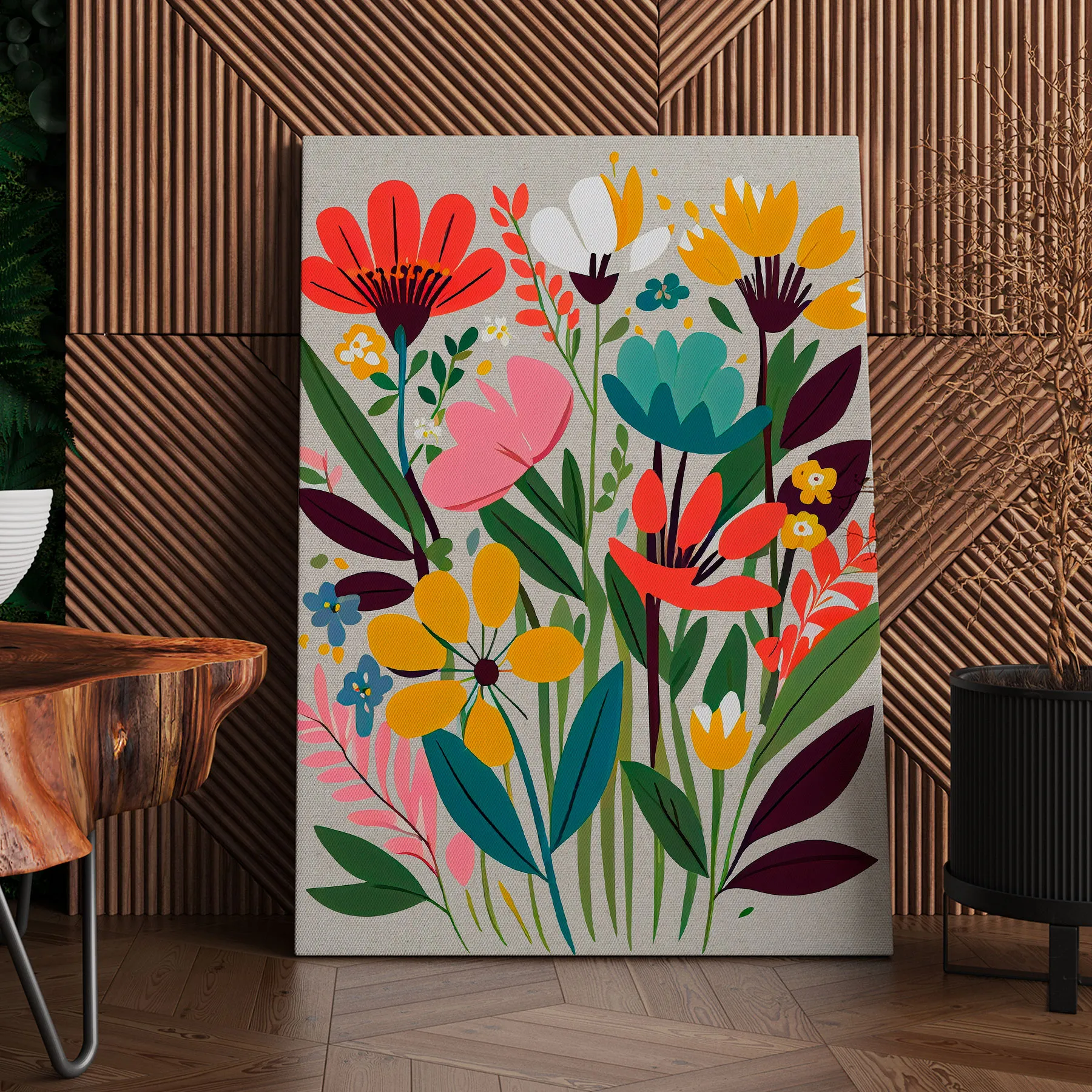Incado Hørprint - Colorful Flowers