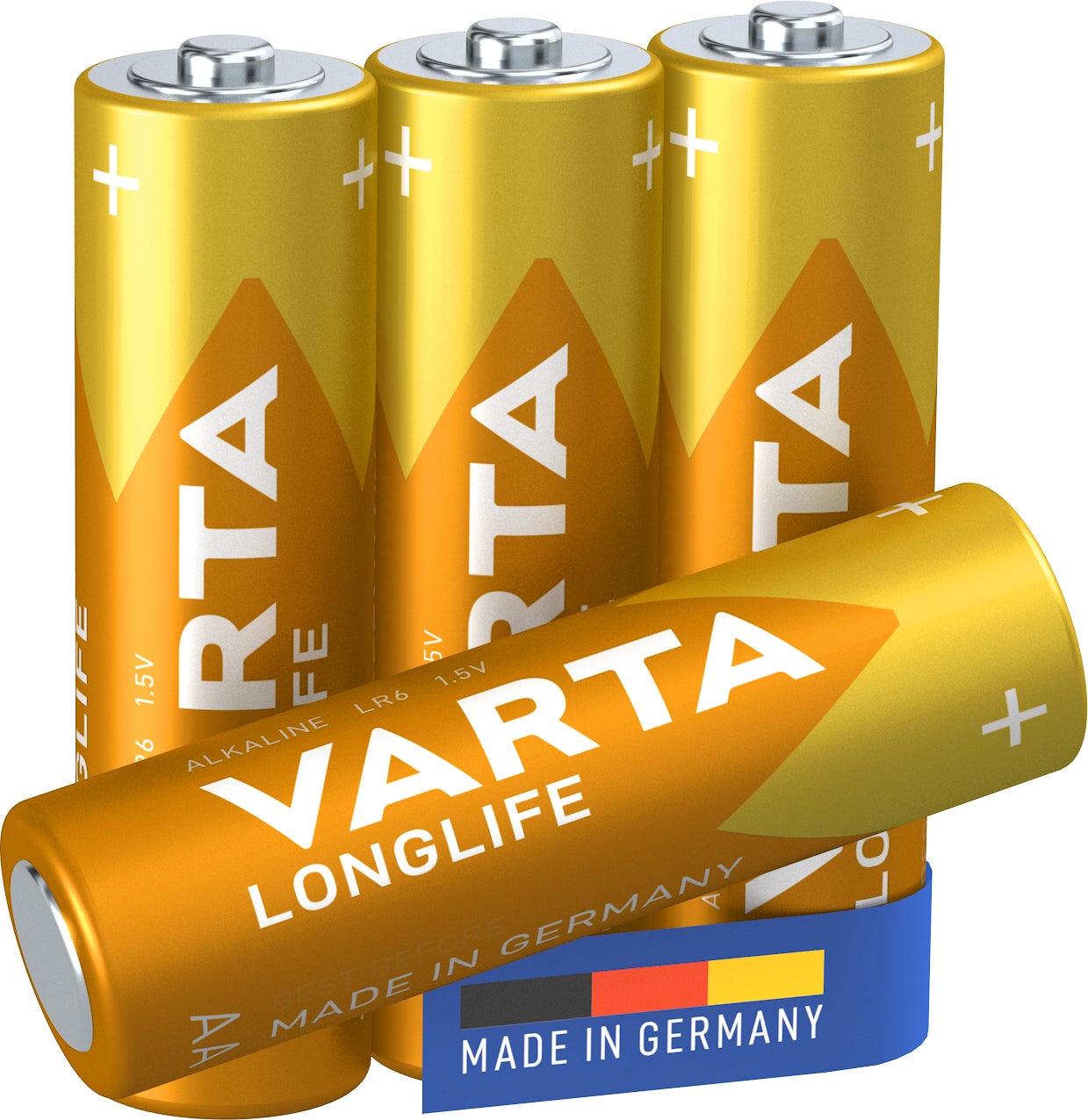 Varta AA batterij LongLife 4 stuks