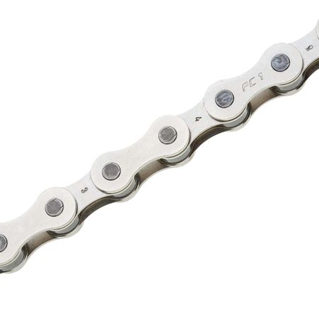 PC1 1-fach Kette für Nabenschaltungen  silber  1-fach